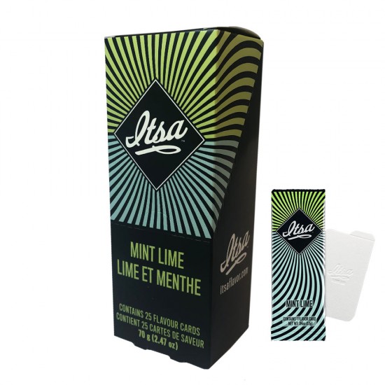 Itsa Cartes de saveur - Menthe Lime