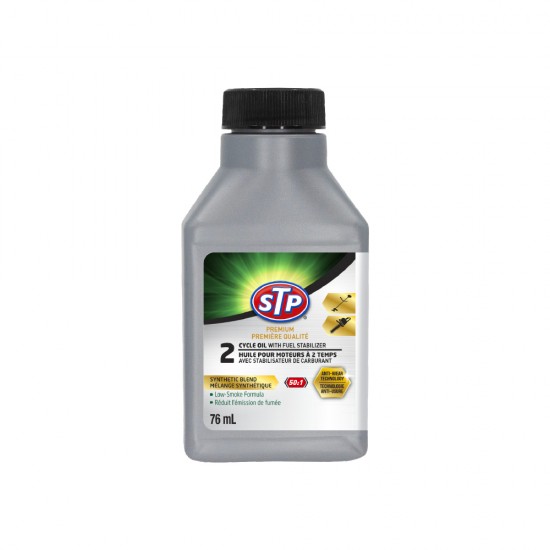 STP Huile 50:1 Moteurs 2 Temps Avec Stabilisateur Carb. 76 ml