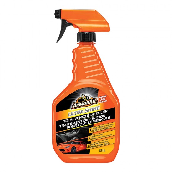 Armor all - Ultra Shine Orange 650 ml Ultra Shine Total Nettoyant pour véhicule