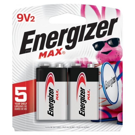 Energizer Max 9V-2 Card