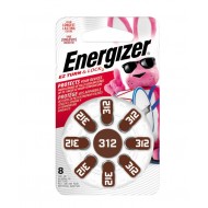 Energizer Pile pour prothèses auditives #312, 8-pq - AZ312DP8