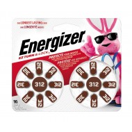 Energizer Pile pour prothèses auditives #312, 16-pq - AZ312DP16