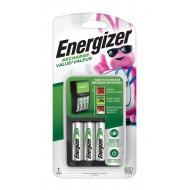Energizer Value NiMH Charger (E-Star) -  4 Piles Rechargeables AA incluses