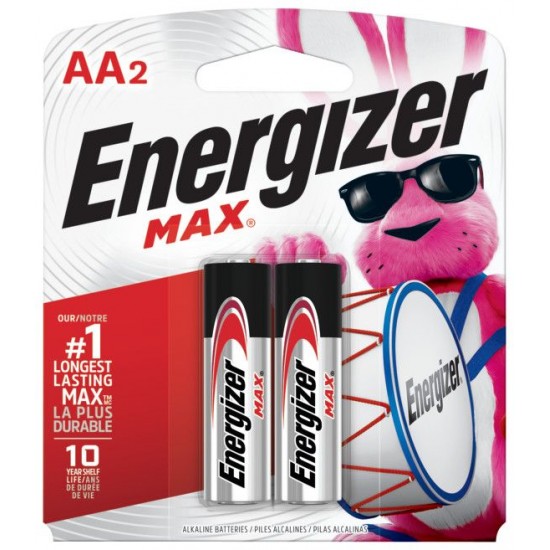 Energizer Max AA-2 Card 