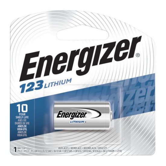 Energizer Pile Spécialisée - Lithium 123