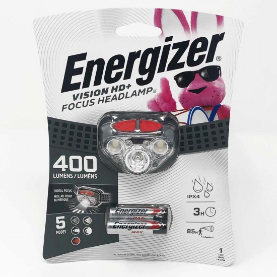 Energizer® Lampe Frontale Vision HD+ Focus 400 Lumens