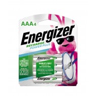 Energizer Piles Rechargeables AAA-4 Card (Power Plus)