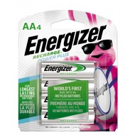 Energizer Piles rechargeables NiMH AA-4 Card (Power Plus) 