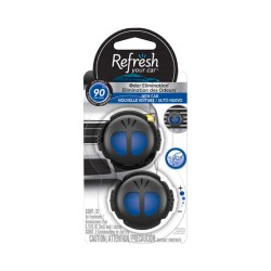 Refresh your car - 2 Mini diffuseurs - Nouvelle Voiture (Carton de 4 paquets)