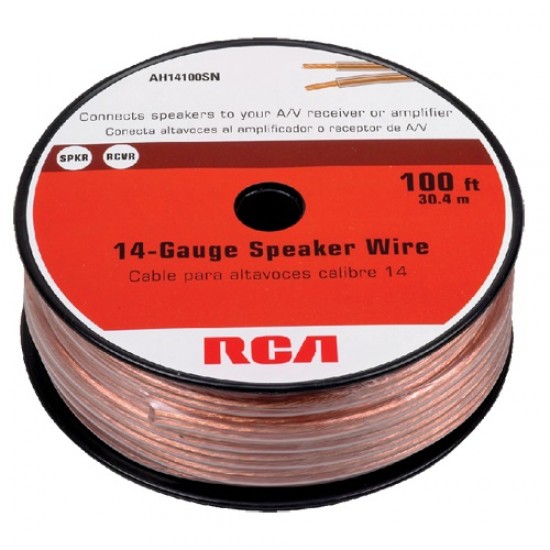 100 FT. SPEAKER WIRE, 14 GAUGE 