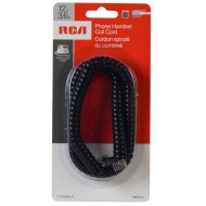 12 FT. COIL CORD - BLACK