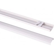 Cable Management Cover, Length 29.5", White