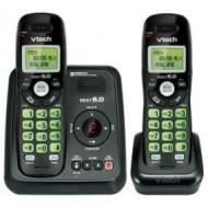 Vtech Système de répondeur téléphonique sans fil avec afficheur de l’appel en attente (CS6124-21 BK)