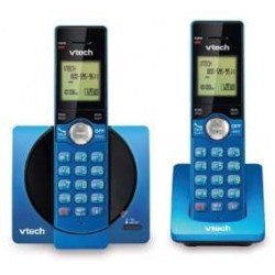 Vtech HS DECT 6.0 CALL ID 2 Combinés téléphonique sans fils Bleu métallisé (CS6919-25)