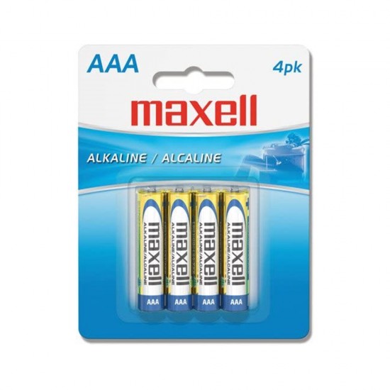 Piles Maxell AAA - 4 Pack