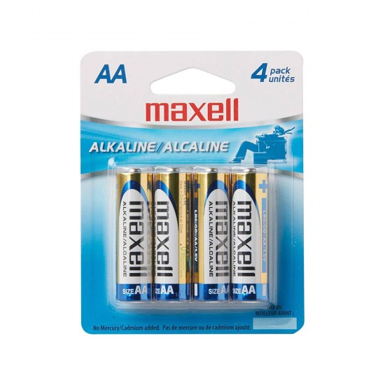 Piles Maxell AA - 4 Pack