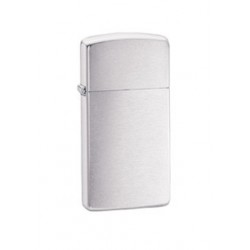ZIPPO SLIM BRUSHED CHROME
