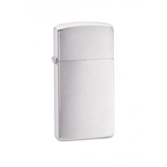 ZIPPO SLIM BRUSHED CHROME