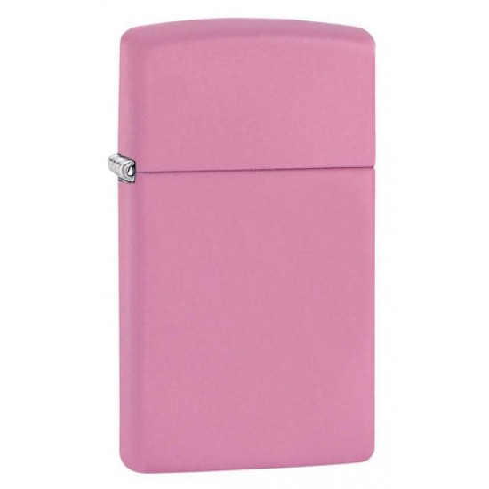 ZIPPO #1638 PINK MATTE SLIM