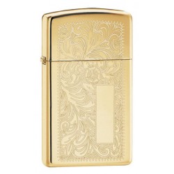 ZIPPO #1652B SLIM VENETIAN HIGH POLISH B