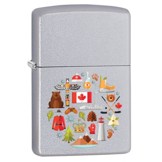 ZIPPO SOUVENIR CANADIAN CULTURE  (205-078187)