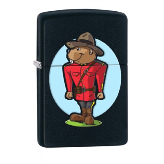 ZIPPO SOUVENIR BEAVER MOUNTIE 218  (218-078221)