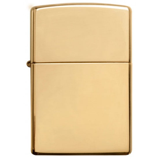 ZIPPO HIGH POLISH BRASS