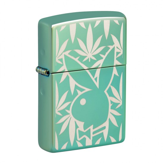 ZIPPO PLAYBOY LEAF GREEN (28129-111129)