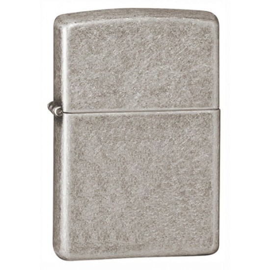 ZIPPO ARMOR ANTIQUE SILVER PLATE