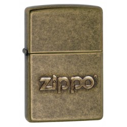 ZIPPO #28994 ANTIQUE BRASS STAMPED