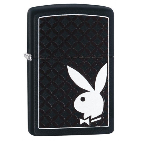 ZIPPO #29578 BLACK MATTE/PLAYBOY