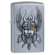 ZIPPO #29871 Viking Warrior Street Chrome