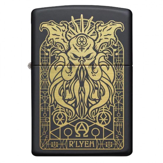 ZIPPO #29965 CTHULHU Black Matte