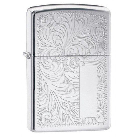 ZIPPO #352 Venetian High Polish Chrome