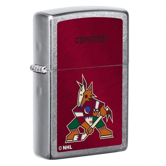 ZIPPO NHL WindProof Street Chrome (Custom) ARIZONA COYOTES (39782)