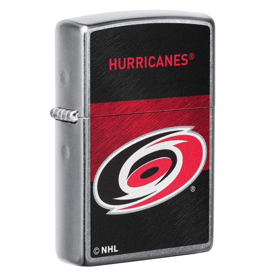 ZIPPO NHL WindProof Street Chrome (Custom) CAROLINA HURRICANES (39829)