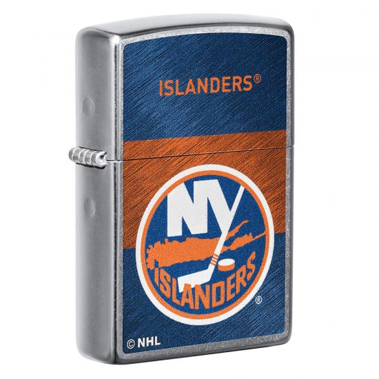 ZIPPO NHL WindProof Street Chrome (Custom) NEW YORK ISLANDERS (39942)