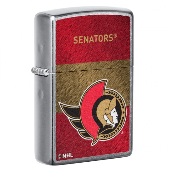 ZIPPO NHL WindProof Street Chrome (Custom) OTTAWA SENATORS (39966)