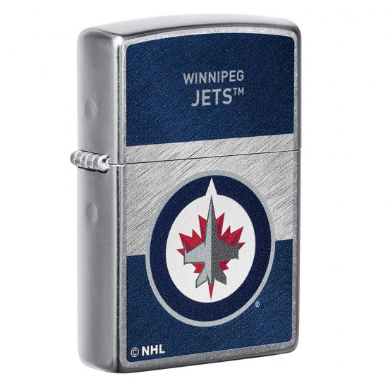 ZIPPO NHL WindProof Street Chrome (Custom) WINNIPEG JETS (40078)