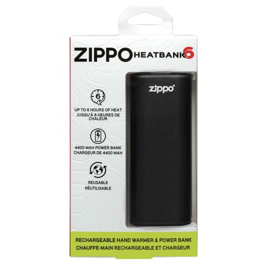 ZIPPO HEATBANK 6 BLACK ( 40640 )