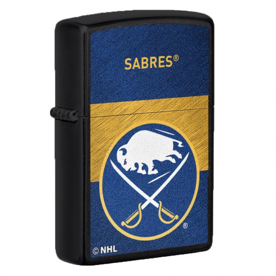 ZIPPO NHL WindProof Black Matte (Custom) BUFFALO SABRES (42114)