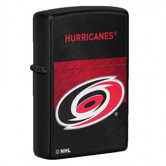 ZIPPO NHL WindProof Black Matte (Custom) CAROLINA HURRICANES (42121)