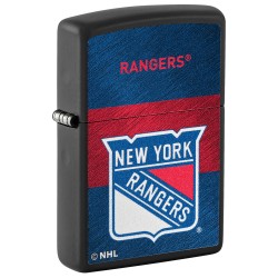 ZIPPO NHL WindProof Black Matte NEW YORK RANGERS (42251)
