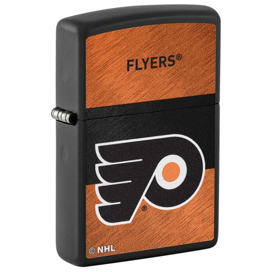 ZIPPO NHL WindProof Black Matte (Custom) PHILADELPHIA FLYERS (42275)