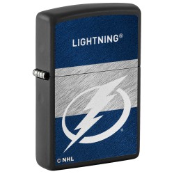 ZIPPO NHL WindProof Black Matte TAMPA BAY LIGHTNING (42329)