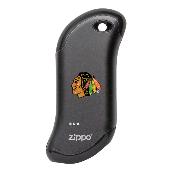 ZIPPO NHL HeatBank 9s Black CHICAGO BLACKHAWKS (44262)