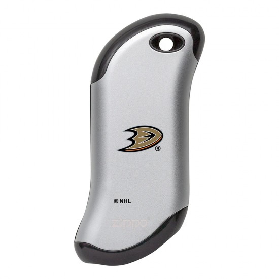 ZIPPO NHL Heat Bank 9s Silver (Custom) ANAHEIM DUCKS (44521)