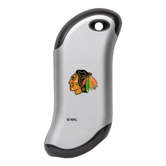 ZIPPO NHL HeatBank 9s Silver CHICAGO BLACKHAWKS (44583)