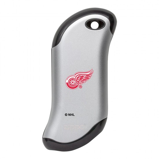 ZIPPO NHL HeatBank 9s Silver DETROIT RED WINGS (44620)