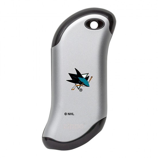 ZIPPO NHL Heat Bank 9s Silver (Custom) SAN JOSE SHARKS (44750)